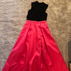 Full length prom dress